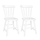 Conjunto 2 Cadeiras de Cozinha Dalas Branca