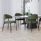 Conjunto 2 Cadeiras de Jantar Bless com Estrutura preta