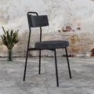Conjunto 2 Cadeiras de Jantar Stout Boucle Est.Preta