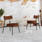 Conjunto 2 Cadeiras de Jantar Stout Revstimento Sintético Est.Preta