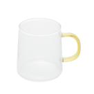 Conjunto 2 canecas vidro borossilicato c/ alça AMBAR 320ML