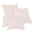 Conjunto 2 Capas de Almofadas 50x50cm + 2 capa 30x50cm em Suede Premium Glamour Rose