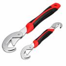 Conjunto 2 Chaves Para Tubos Universal Boca Mestra 9 A 32mm Aço GJ3002 Conjunto 2 Chaves Para Tubos Universal Boca Mestra 9 A 32mm Aço GJ3002