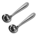 Conjunto 2 Conchas para Molho 17cm de 20ml Aço Inox Gourmet Mix