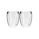 Conjunto 2 Copos para Chá com Parede Dupla de Vidro 260ml