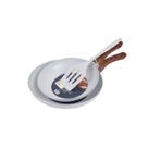 Conjunto 2 Frigideiras LECCE Inducao Ceramica 20 e 24 Cm