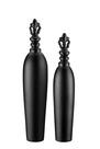 Conjunto 2 Garrafas Vasos Decorativos Enfeite Flor De Liz