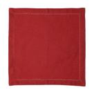 CONJUNTO 2 GUARDANAPOS PONTO AJOUR ALGODÃO LUXO VERMELHO 40x40CM ROYAL DECOR