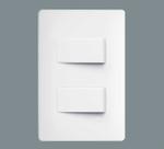Conjunto 2 Interruptor Distanciados Simples - Habitat Fame