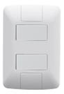 Conjunto 2 Interruptor Simples 6a/250v Aria - Tramontina Cor Branco Corrente Nominal 6 A Voltagem No