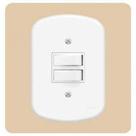 Conjunto 2 Interruptor Simples - Blanc Fame