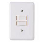 Conjunto 2 Interruptor Simples - Stylus - Ilumi Conjunto 2 Interruptor Simples - Stylus - Ilumi