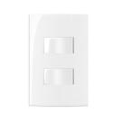 Conjunto 2 Interruptor Tecla Simples Separado 4x2 Sleek MarGirius
