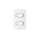 Conjunto 2 Interruptores simples 10A 250V~ 4x2 Gracia Alumbra