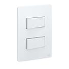 Conjunto 2 Interruptores Simples com Placa Branco Esatta Weg