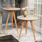 Conjunto 2 Mesas Retrô Pés Palito Apoio e Lateral Classic - Cores Diversas - Compre Aqui Conjunto 2 Mesas Retrô Pés Palito Apoio e Lateral Classic - Cores Diversas - Compre Aqui