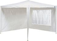 Conjunto 2 Parede Ráfia Branco 3 X 3 Metros Para Gazebo - Mor