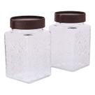 Conjunto 2 PÇ Porta Condimentos com Tampa Vidro Sodo Cálcico Conjunto 2 PÇ Porta Condimentos com Tampa Vidro Sodo Cálcico
