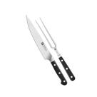 Conjunto 2 Pçs Zwilling Pro Faca Carnes 8 e Garfo Trinchante Conjunto 2 Pçs Zwilling Pro Faca Carnes 8 e Garfo Trinchante
