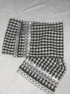 Conjunto 2 peças de Oxford Preta velha