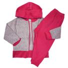 Conjunto 2 Peças Esporte Moleton E Calça Com Ou Sem Capuz