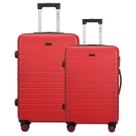 Conjunto 2 Peças Mala Viagem P 10kg + M 23kg 360º Abs Mundi Athenas MD2318