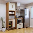 Conjunto 2 Peças Paneleiro com Fruteira e Balcão 5 Bocas João Pessoa