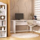 Conjunto 2 Peças Sala de Estar Escrivaninha Cannes e Estante Arco