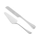 Conjunto 2 Peças Talher Para Bolo de Aço Inox Positano Lyor Conjunto 2 Peças Talher Para Bolo de Aço Inox Positano Lyor
