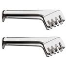 Conjunto 2 Pegadores Inox para Massa Salada Pegador Utensílio de Servir Taumer Conjunto 2 Pegadores Inox para Massa Salada Pegador Utensílio de Servir Taumer