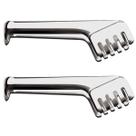 Conjunto 2 Pegadores Inox para Massa Salada Pegador Utensílio de Servir Taumer Conjunto 2 Pegadores Inox para Massa Salada Pegador Utensílio de Servir Taumer