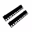Conjunto 2 Plano Mini Rack 4U - Preto