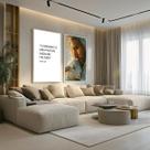 Conjunto 2 Quadros Decorativos com Moldura Caixa Jesus Pastor Frase Kit para Sala, Escritorio, Hall Cozinha Conjunto 2 Quadros Decorativos com Moldura Caixa Jesus Pastor Frase Kit para Sala, Escritorio, Hall Cozinha