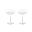 Conjunto 2 Taças de Cristal Coupe Martelado Petra Lyor