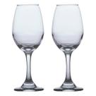 Conjunto 2 Taças de Vidro Transparente 365ml ÁGUA E VINHO