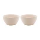 Conjunto 2 Tigelas De Cerâmica Granilite Bowl Médio Kit Cozinha Para Servir Saladas Sopas Petiscos Doces Presente