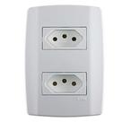 Conjunto 2 Tomadas 10a - Slim - Ilumi Conjunto 2 Tomadas 10a - Slim - Ilumi