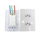 Conjunto 2 Tomadas 2P+T 10A 94120 - Ilumi Conjunto 2 Tomadas 2P+T 10A 94120 - Ilumi