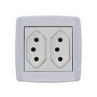 Conjunto 2 Tomadas Monobloco 20A Ilumi Box Fácil Instalação