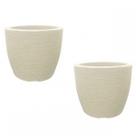 Conjunto 2 Vaso Redondo Europa 20cmx24cm Japi Japi