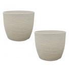 Conjunto 2 Vaso Redondo Europa 28cmx33,5cm Japi Japi