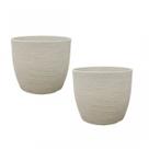 Conjunto 2 Vasos Redondo Europa 28cmx33,5cm Japi Conjunto 2 Vasos Redondo Europa 28cmx33,5cm Japi