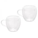 Conjunto 2 Xicaras De Cafe Parede Dupla Modern 80 Ml - Lyor
