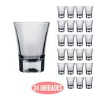 Conjunto 24 Mini Copos Dose Ole 60ml Shot Cachaça Nadir