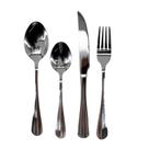 Conjunto 24 Peças Talheres Inox com Maleta Dourada Conjunto 24 Peças Talheres Inox com Maleta Dourada
