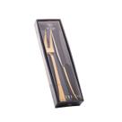 Conjunto 2pç Faca e Garfo para assado de aço inox Berna dourado Wolff - 71709 Conjunto 2pç Faca e Garfo para assado de aço inox Berna dourado Wolff - 71709