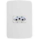 Conjunto 2x4 Tomada 20A B3 Branco Margirius