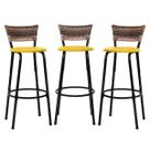 Conjunto 3 Banco Banquetas Alta Cadeiras Para Balcão Bar Bancada Cozinha Gourmet Ilha Bistrô Reforçada Itagold Conjunto 3 Banco Banquetas Alta Cadeiras Para Balcão Bar Bancada Cozinha Gourmet Ilha Bistrô Reforçada Itagold