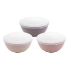 Conjunto 3 Bowls Bambu Lines Com Tampa Sortida - Lyor Conjunto 3 Bowls Bambu Lines Com Tampa Sortida - Lyor