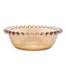 Conjunto 3 Bowls Cristal Pearl Ambar 14x5cm Conjunto 3 Bowls Cristal Pearl Ambar 14x5cm